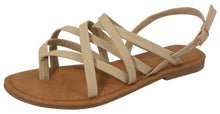 Jynx Women's Crisscross Slingback Flat Sandal