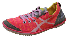 Han's Women's Breathable Fabric Mesh Striped Fashion Trainer Sneaker