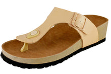 Cambridge Select Women's Thong Toe Slip On Slide Sandal