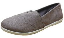 Cambridge Select Women's Memory Foam Comfort Canvas Slip On Flats