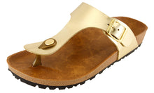Cambridge Select Women's Thong Slip On Slide Platform Sandal