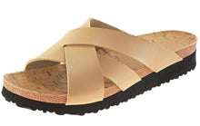Cambridge Select Women's Crisscross Platform Slip On Slide Sandal