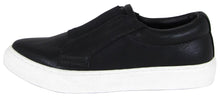 Soda Women's Closed Round Toe Stretch Slip-On Flatform Fashion Sneaker