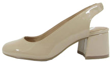 City Classified Women's Slingback Round Toe Block Heel Sandal Pump