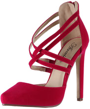 Atrevida by Golden West Joline-06 Strappy Criss-Cross Closed Toe Stiletto Heel