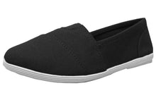 Cambridge Select Women's Memory Foam Comfort Canvas Slip On Flats