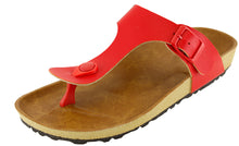 Cambridge Select Women's Thong Slip On Slide Platform Sandal