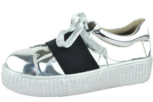 Chase & Chloe Women's Platform Creeper Fashion Sneaker