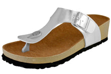 Cambridge Select Women's Thong Toe Slip On Slide Sandal