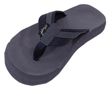 Surf 7 Men's Nylon Stripe Two Tone Flip Flop Sandal