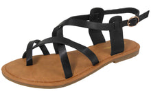 Jynx Women's Slingback Interwoven Thong Toe Flat Sandal