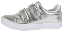 Soda Women's Closed Round Toe Velcro Strap Platform Flatform Low Top Sneaker