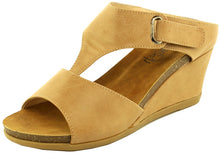 Refresh Footwear Women's Slip On Slide Wedge Sandal