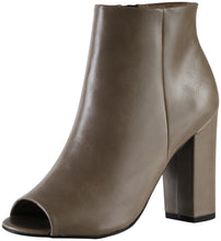 Soda Yuriko Peep toe bootie