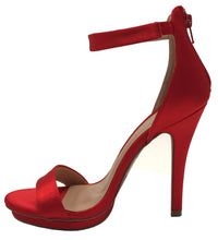 Wild Diva Womens Open Toe Ankle Strap High Stiletto Heel Platform Pump Sandal