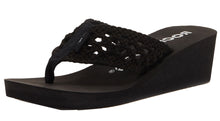 Rocket Dog Women's Aviara Stapleton Cotton Rope Wedge Flip Flop