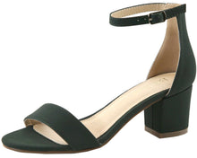 Bella Marie Women's Strappy Open Toe Block Heel Sandal