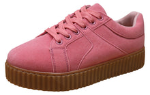Han's Women's Fashion Platform Flatform Creeper Trainer Sneaker