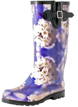 TWO Nomad Women's Drench Colorful Pattern Print Waterproof Rain Boots