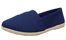 Cambridge Select Women's Memory Foam Comfort Canvas Slip On Flats