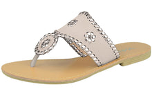Bella Marie Women's Metallic Woven Two Tone Slip On Dress Fashion Sandal