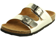 Refresh Footwear Women's Two Strap Slip On Slide Sandal