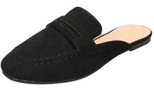 Betani Women's Backless Slip On Mule Loafer Flat