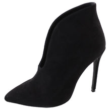 Elegant Footwear Women's Vamp Stiletto Heel Pointed Toe Ankle Bootie