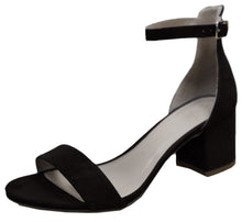 Wild Diva Women's Strappy Chunky Block Heel Platform Sandal