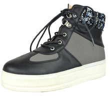 Chase & Chloe Women's High Top Platform Fashion Sneaker