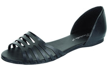 Breckelles Women's Brigit-08 D'Orsay Slip On Flat Sandals