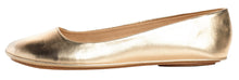 Soda Women's Basic Round Toe Slip On Ballet Flats