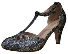 Cambridge Select Women's Teardrop Cutout T- Strap Mary Jane Dress Pump