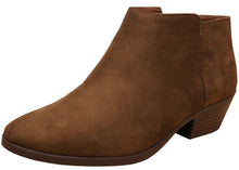 Cambridge Select Women's Round Toe Stacked Heel Western Ankle Bootie