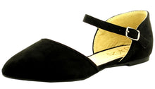 Refresh Footwear Women's Strappy Pointed Toe D'Orsay Flat