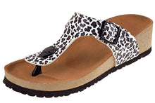 Cambridge Select Women's Thong Toe Slip On Slide Wedge Sandal