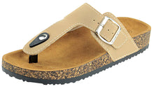Anna Shoes Women's Thong Cork Sole Slide Sandal