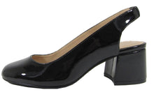 City Classified Women's Slingback Round Toe Block Heel Sandal Pump
