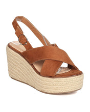 Women Faux Suede Espadrille Sandal - Dressy, Versatile, Casual, Everday Wear - Platform Wedge Sandal - GB99 By Betani