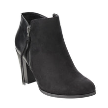 Soda FE69 Women's Classic Fringes Side Zipper Stacked Block Heel Ankle Booties