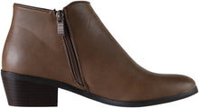 Reneeze Women's Beauty-031 Stacked Chunky Heel Casual Ankle Boot