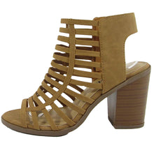 City Classified Women's Cutout Caged Zipper Bootie
