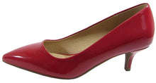 City Classified by Soda Women's Hailey Dress Pointd Toe Kitten Heel Pumps