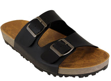 Cambridge Select Women's Slip On Double Buckle Platform Slide Sandal