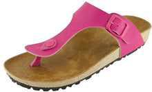 Cambridge Select Women's Thong Slip On Slide Platform Sandal