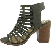 City Classified Women's Cutout Caged Zipper Bootie