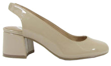City Classified Women's Slingback Round Toe Block Heel Sandal Pump