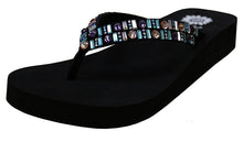 Yellow Box Women's Tutsi Rhinestone Comfort Foam Wedge Flip Flop Sandal