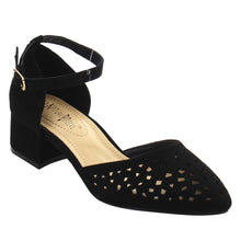 Nature Breeze FH17 Women's Ankle Strap Cut Out D'Orsay Dress Pumps