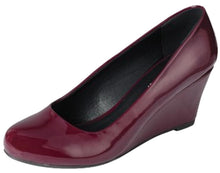 Forever Link Women's Classic Ballet Patent Wedge Pump